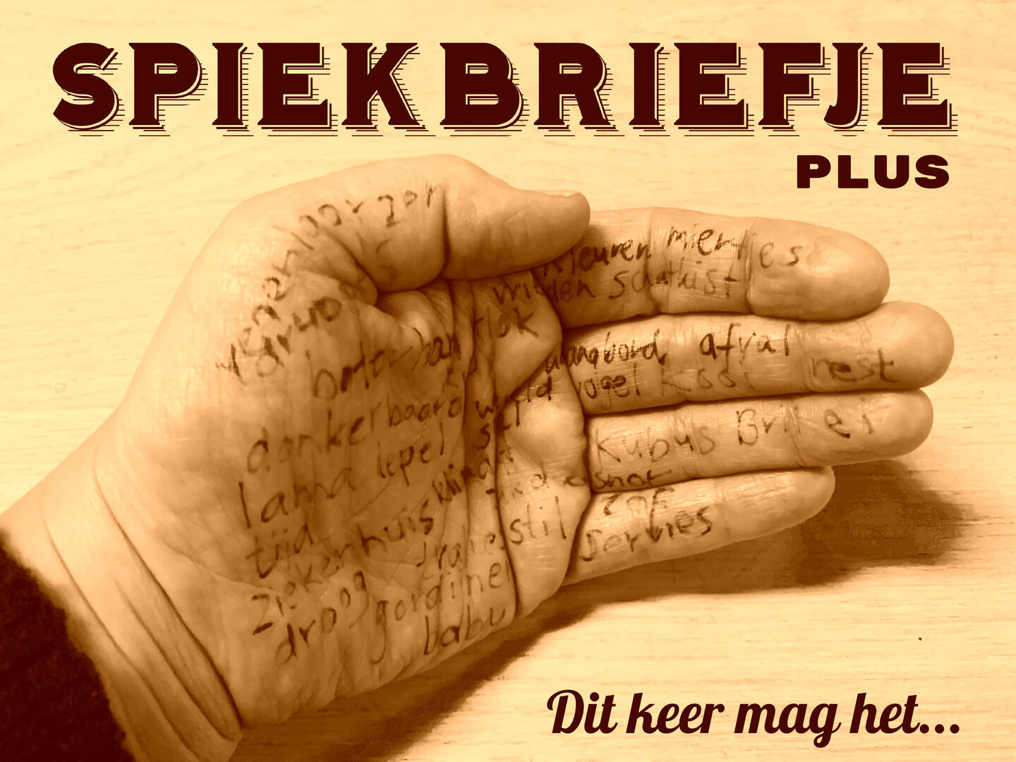 Spiekbriefje plus